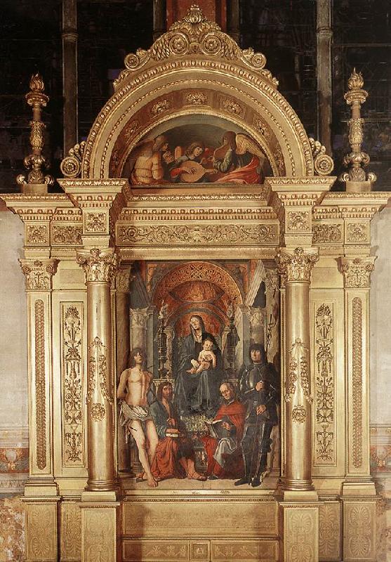 COSTA, Lorenzo Madonna and Saints dg China oil painting art